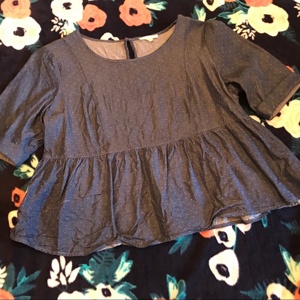 Copper Key Peplum